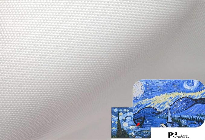 Premium Polyster Matte Canvas Roll, Quick Dry, Wide Format Inkjet Printer Compatible, Perfect for Fine Art, Photography, Giclée Printing, Archival Quality Prints. (36"x100' 290gsm Polyester)