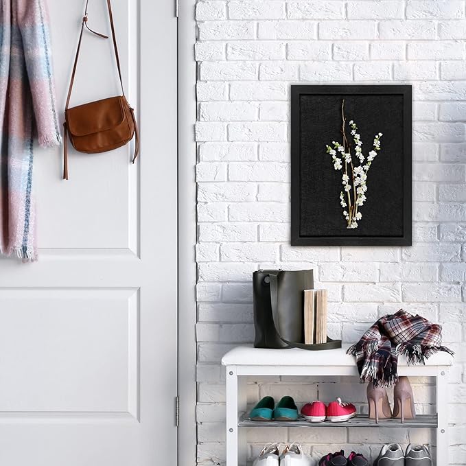 TORASO Cork Board Bulletin Board, Cork Boards for Walls with Pins, Eye Bolts, gaskets, Screws, Pin Board for Office, School and Home (All Black, 17“x23-2P)