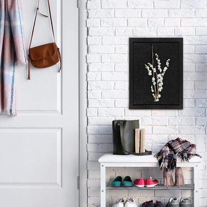 TORASO Cork Board Bulletin Board, 36" X 48" Cork Boards for Walls with Pins, Eye Bolts, gaskets, Screws, Pin Board for Office, School and Home (BK,90x120cm,2p)