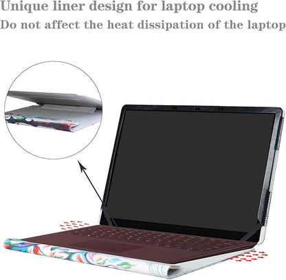 Alapmk Protective Case for 13.5" Microsoft Surface Laptop 5 13.5/Surface Laptop 4 13.5/Surface Laptop 3 2019/Surface Laptop 2 2018/Surface Laptop (Not fit Surface Laptop 3 15),Love Tree