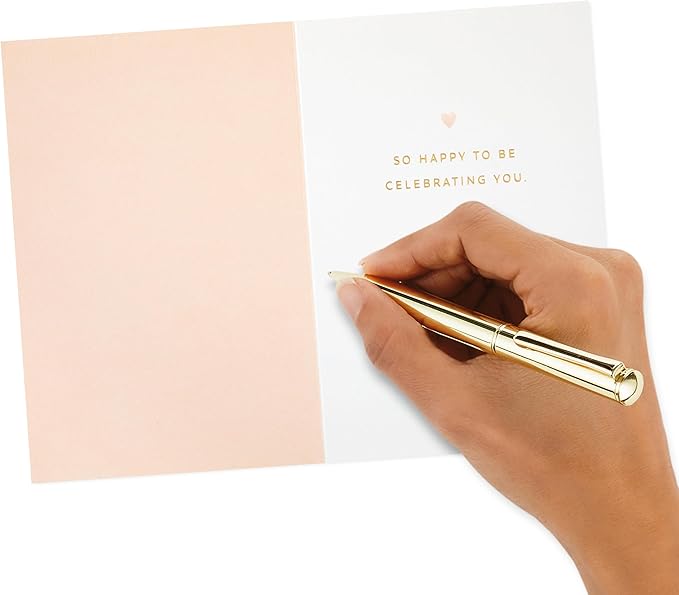 Hallmark Signature Bridal Shower Card (Showered with Love)