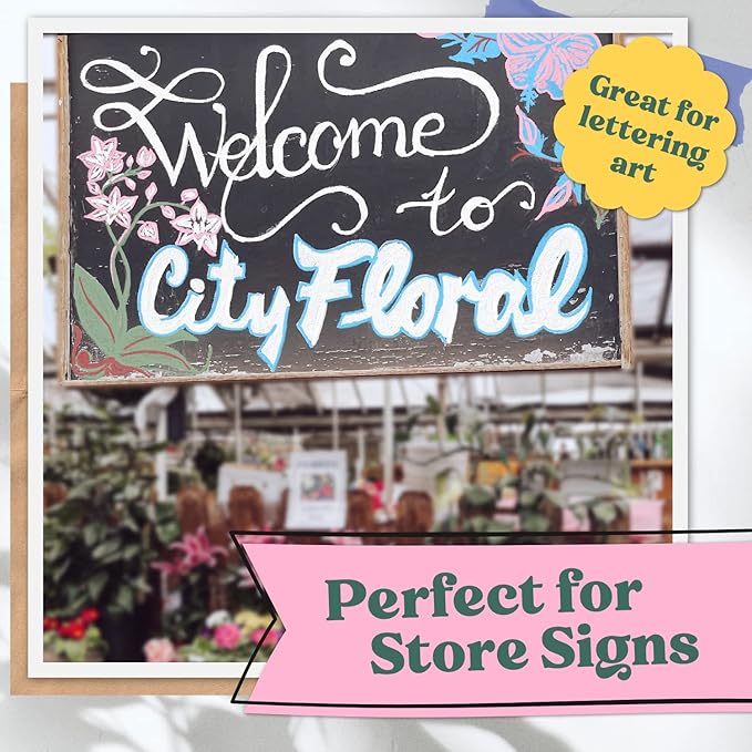 8 Chalkboard Chalk Markers (10mm Wide Nib) - Classic Earth Color Pens - For Blackboards, Chalkboard, Bistro, Window - Erasable Dry Erase Chalk Ink Pen, Window Markers for Cars