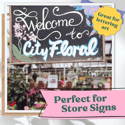 8 Chalkboard Chalk Markers (10mm Wide Nib) - Classic Earth Color Pens - For Blackboards, Chalkboard, Bistro, Window - Erasable Dry Erase Chalk Ink Pen, Window Markers for Cars