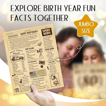 Funny 70th Birthday Card for Women Men, 3D Pop Up 70th Birthday Decorations for Her Him, Happy 70th Birthday Gifts for Grandma Grandpa, Jumbo 70 Year Old Birthday Card, Review of 1955, Classy (8"x10")