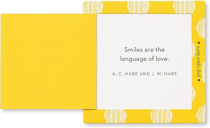 Compendium ThoughtFulls Pop-Open Cards — Smile — 30 Pop-Open Cards, Each with a Different Inspiring Message Inside