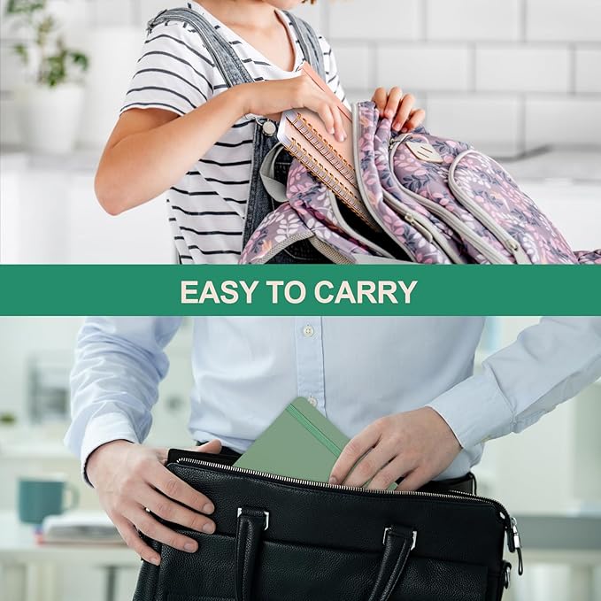 Utron 3 PCS Small Spiral Notebook 5x7, Notebooks for Note Taking, Morandi Spiral Journal Notebook, Work Notebook Small Notebooks 5x7 with Strap, Cute Notebooks for Women 70 Sheets/Note Books