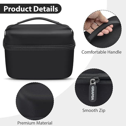 Mini Projector Case Compatible with Magcubic for Alwtniet for Limimart for Aubor for HIPPUS Portable Projector 4K 1080P Support, Storage Holder Organizer for Smart Projector, Accessories (Box Only)