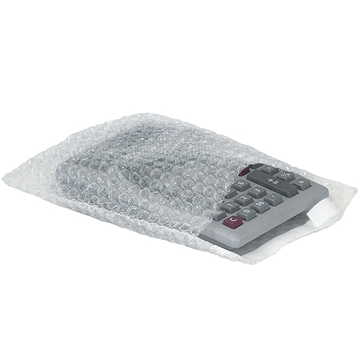 Aviditi Self-Seal Bubble Pouches, 6" x 15 1/2", Pack of 250 (BOB615)