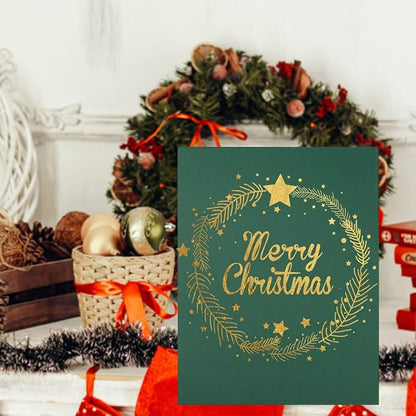 20 Sheets Colored Thick Paper Cardstock Blank for DIY Crafts Cards Making, Invitations, Scrapbook Supplies (Dark Green, 8.5 x 11 inches)