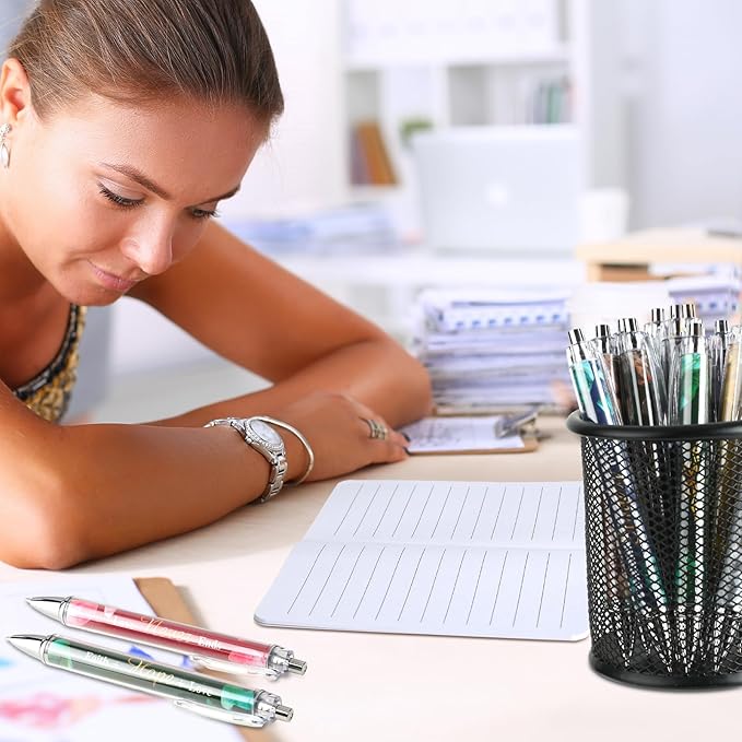 Tinlade 10 Pcs Christian Pens for Women Religious Ink Pens Easter Gifts Inspirational Quotes Bible Verse Ballpoint Funny Office Supplies for Women Men Coworker(Stone)