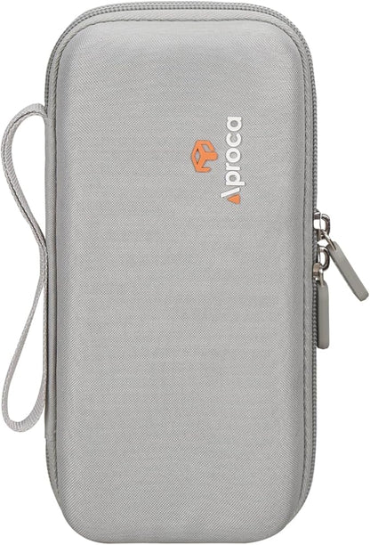 Aproca Grey Hard Storage Portable Case, for Casio fx-9750GIII, Standard Graphing Calculator