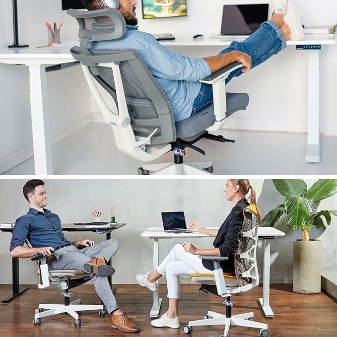 Fix Sinking Office Chair, 304 Stainless Steel Office Chair Saver for Stop Sinking, Sinking Office Chair Repair Kit with Allen Wrench, Adjustable Chair Height Without Cylinder Replacement