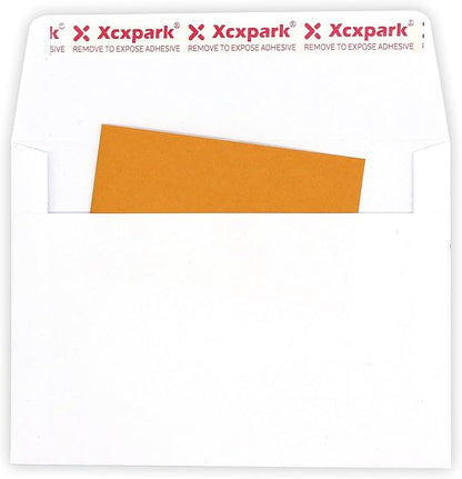 200 Qty Printable A7 Invitation Envelopes 5.25X7.25 inches Cards, Self Seal 120GSM white Paper Envelopes for Invitations, Papers, Photos, Documents, Wedding, Baby Shower, Easy to Seal