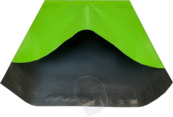 Colored Poly Mailers Pack of: Be creative with your packaging with Colored mailers (Green, 9" x 12" pack of 1000)