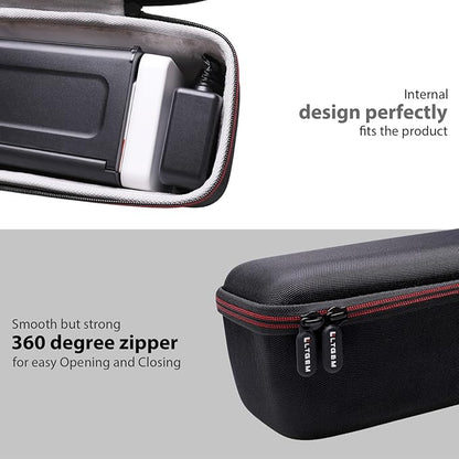 LTGEM Hard Case for Brother ADS-1700W / ADS-1200 / ADS-1250W Wireless Document Scanner - Travel Protective Carrying Storage Bag