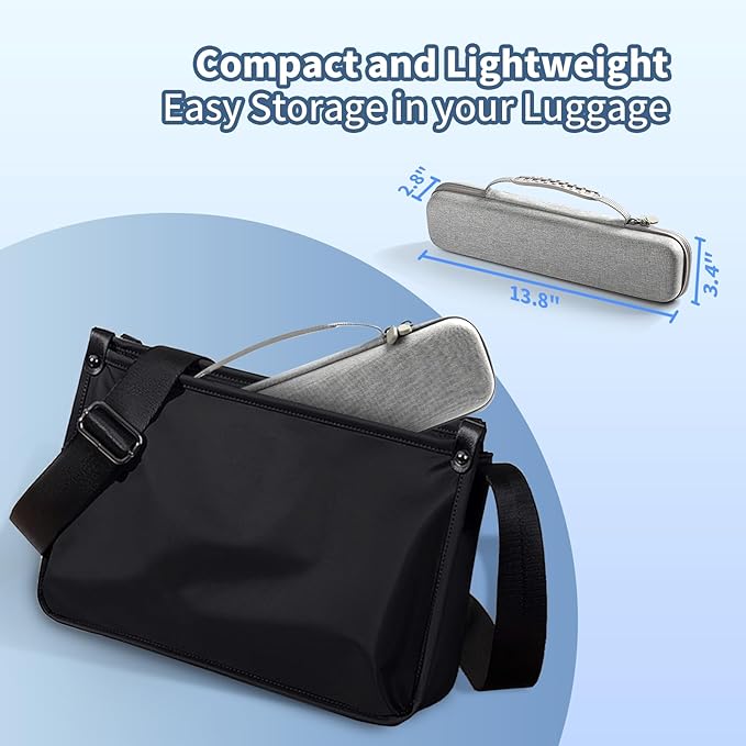 M08F Portable Printer Case - Sturdy EVA Travel Bag, Compatible with Itari, PhoPRT, COLORWING, Odaro, Phomemo Portable Printer and HPRT MT800 Thermal Printer, Lightweight