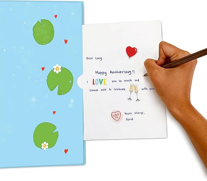 CENTRAL 23 3D Birthday Card For Wife - Happy Birthday My Otter Half - Pop Up Birthday Cards For Men Women - Sweet Pop Up Card For Husband Boyfriend Girlfriend Partner - Comes with Stickers