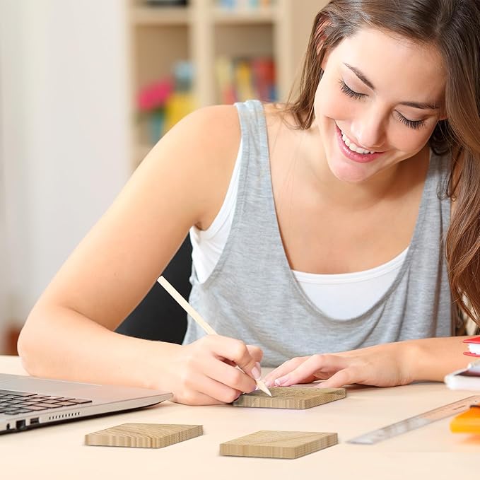 9 Pieces Wooden Pattern Sticky Notes 3x3 Inch Adhesive Wood Grain Memo Notes Self-Stick Note Pads for School Office Home Supplies Students Teachers Present, 9 Styles