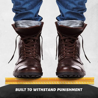 Architectural Scale Ruler, Imperial Measurements 12'', Laser-Etched Aluminum Architect Triangular Ruler Gold for Architects, Students, Draftsman, and Engineers by mveohos