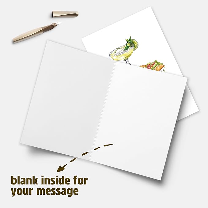 Funny Wedding Shower Card for Couples Newly Engaged, Humorous Pun Engagement Card for Bride and Groom, Congrats Engagement Card for Friend, Taco 'Bout A Perfect Match