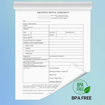 JADENS US Letter Size Quick-Dry Thermal Printer Paper 8.5''x11'', 4 Rolls, Compatible with Gloryang & JADENS PD-A4 Portable Printer