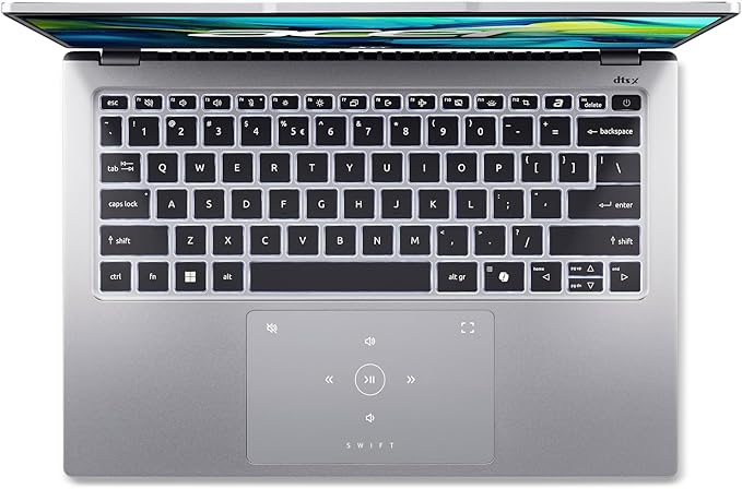 Acer Swift Go 14 Intel Evo Edition Laptop | 14" OLED WQXGA+ 2880x1800 Display | Unlock AI Experiences | Intel Core Ultra 5 processor 125H | Intel ARC | 8GB LPDDR5 | 512GB SSD | WiFi 6E | SFG14-73-58EP