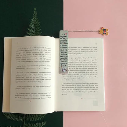 Boyfriend Bookmarks Birthday Gift Man Christmas Encourage Bookmark Valentines Day Distance I Love You Present Appreciate Engagement Teens Love Reminder Keepsakes Sweet I Love Proud of You for Him
