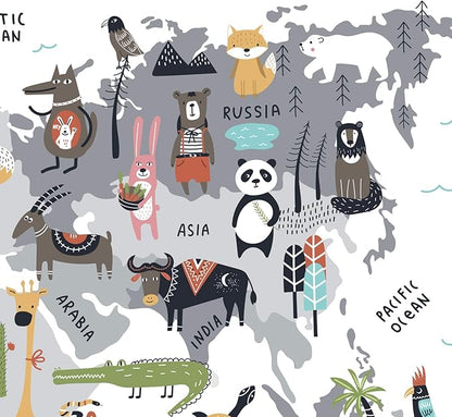 RICCO BELLO Wide Ruled Hardcover Diary Journal School Notebook for Kids, Tweens - Bookmark, Band Closure, Storage Pocket, 5.7 x 8.4 Inches, 192 Pages, (Animal World)