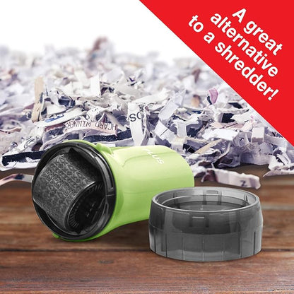 Guard Your ID Security Roller Set for Identity Theft Protection Advanced 2.0 Stamping and Redacting (Regular 3-Pack, Green)