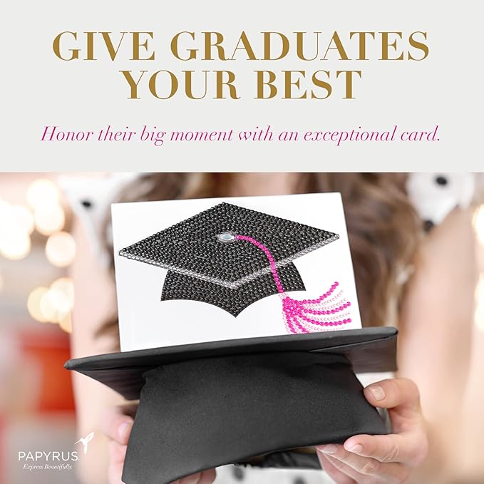 Papyrus Hello Kitty Graduation Card (Happy Happy Graduation)
