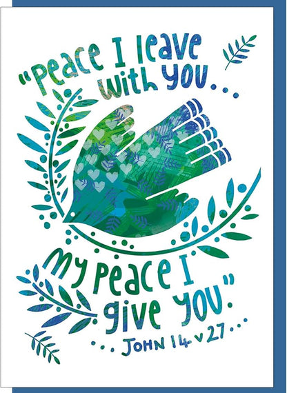 Christian greeting cards with Scripture, 9 in this pack of thinking of you cards religious, blank inside, hand drawn by British artist Jacqui Grace (Multicolored / CH4000)