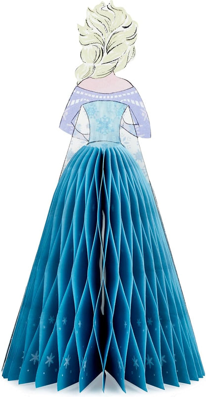Hallmark Paper Wonder Frozen Disney Princess Pop Up Birthday Card (Honeycomb Elsa) for Birthdays, Encouragement, All Occasions