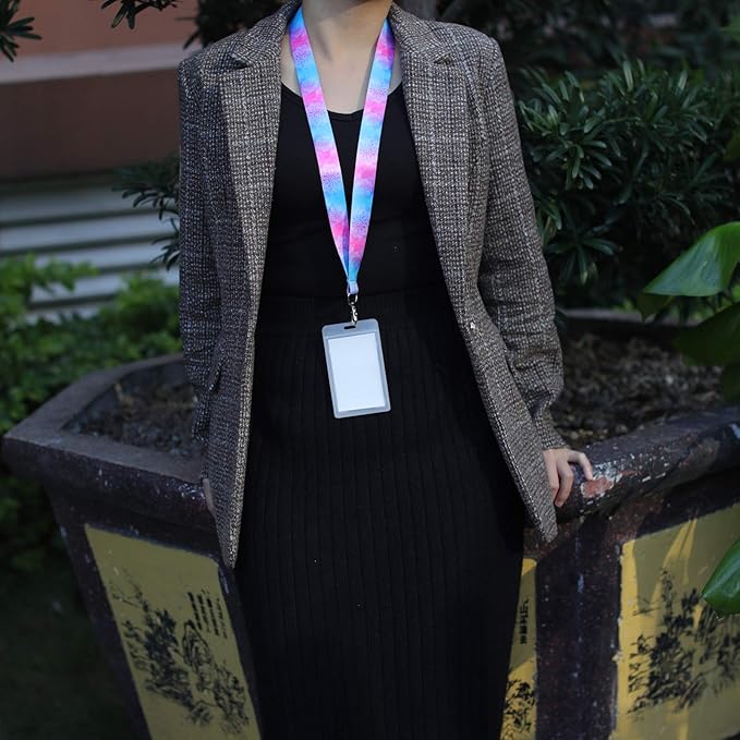 Yiflin Cute Neck Lanyard for Keys, Wallet, Id Card Holder, Cool Keychain Lanyard for Women, Men, Teacher