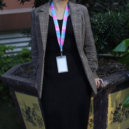 Yiflin Cute Neck Lanyard for Keys, Wallet, Id Card Holder, Cool Keychain Lanyard for Women, Men, Teacher