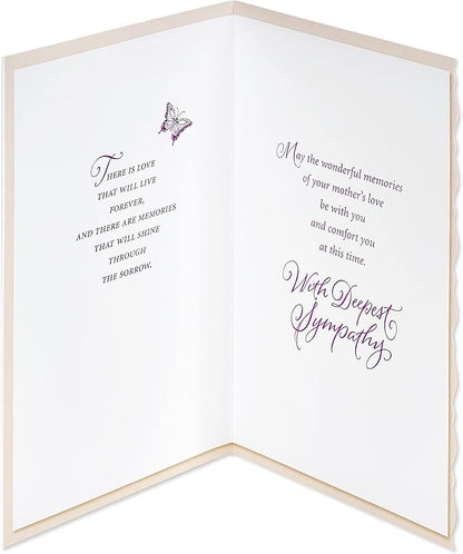 American Greetings Sympathy Card for Loss of Mother (Thinking of You)