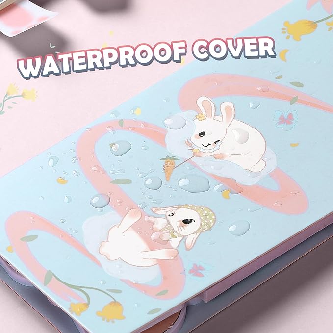 Hommie Sticky Notes Set, Divider Cute Sticky Notes Planner Sticky Note Dividers Tabs with Color Coding for School Supplies, Office Supplies, Book Notes,Bible Sticky Notes