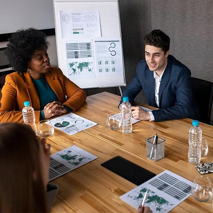 50Pcs White Poster Board,14x18 White Poster Paper Blank Graphic Display Board Poster Board Bulk for School Arts,Classroom Crafts