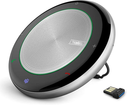Yealink Teams Certified Speakerphone Wireless Bluetooth Speaker with Full Duplex Microphone for Conference Meeting CP700 Noise Reduction Home Office 360° Voice Pickup