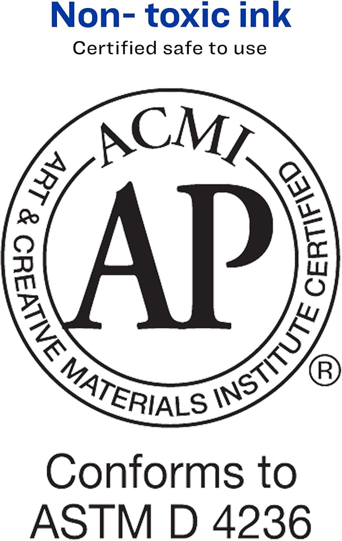 AVERY Hi-Liter Pen-Style Highlighters, Smear Safe Ink, Chisel Tip, 6 Assorted Color Highlighters (23585)