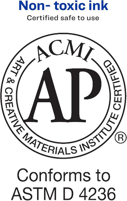 AVERY Hi-Liter Desk-Style Highlighters, Smear Safe Ink, Chisel Tip, 12 Fluorescent Orange Highlighters (24050)