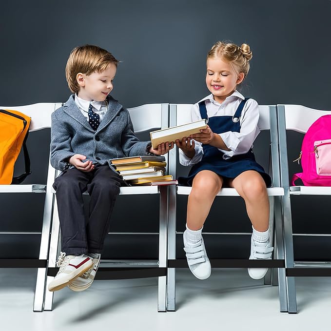 25 Pack Chair Bands for Kids with Fidgety Feet, ADHD Tools for Kids, ROOKEA Sensory Classroom Must Haves for ADHD Kids Fidget Chair Bands ADD Autism ADHD Chair Bands for Classroom Home Chairs