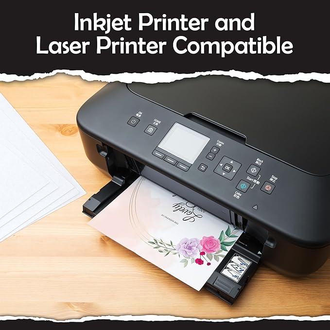 SANZIX 120 Pack 4" x 6" White Cardstock Paper - 80 Lbs/220 GSM Heavyweight Printable 4x6 Cardstock | Blank Postcards for Mailing | Perfect Blank White Cards for Wedding Invitations & Thankyou Cards