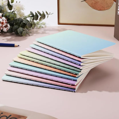 Ddaowanx Small Lined Notepads, Bulk Cute Mini Journals,3.5 x 5.5 Inches,72 Pages, Pocket Notebooks Set Colorful Cover Notebooks for Kids, Party Favors (120)