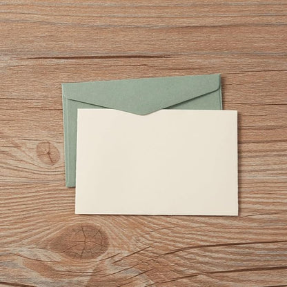 120 Pack Kraft Mini Envelopes Small Envelopes Self-Adhesive Tiny Pockets for Business Cards Christmas Holiday Small Gift Cards Invitations Cards(4.13"×2.76") (Sage-Green)