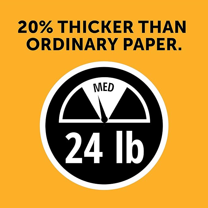 Astrobrights Mega Collection Colored Paper, 8 ½ x 11, 24 lb/89 gsm, “Retro” 5-Color Assortment, 625 Ct. (91685)"Amazon Exclusive" - More Sheets! , Assorted