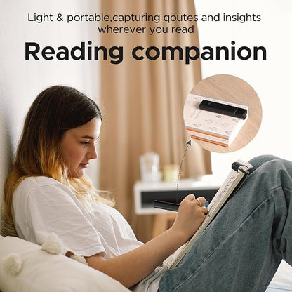 VYU iMark Reading Pen, Digital Highlighter, Book Markers for Reading and Annotations, Real-Time Sync to Digitize, Store, and Share Notes, Best Gift for Book Lovers, Students—currently for Android only