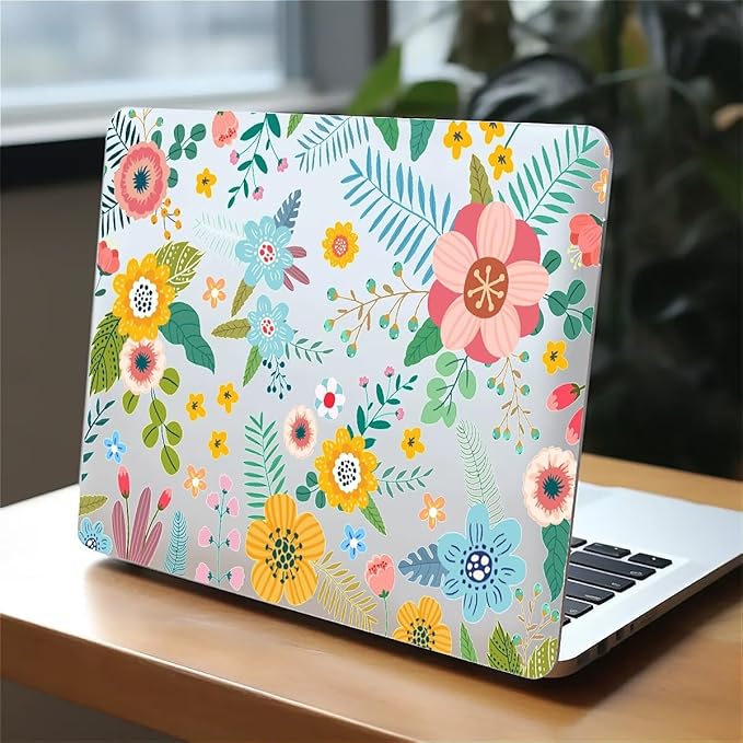 Compatible with 16.2 Inch MacBook Pro 2485/A2780, Abstract Flower Hard Plastic Shell Cover Case