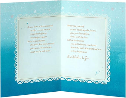 Hallmark Graduation Card (Path to True Happiness)