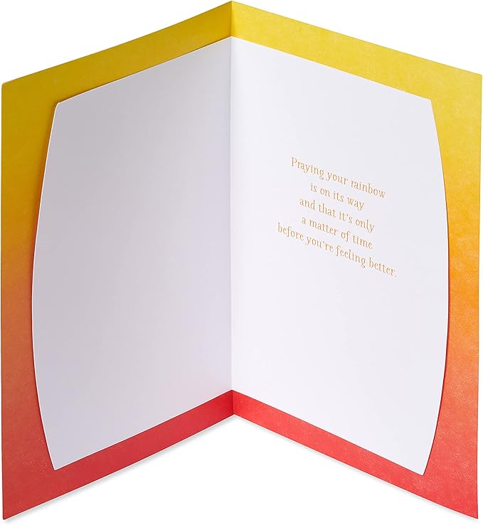 American Greetings Religious Get Well Soon Card (Bright Endings)