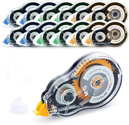 M&G 12 Pack Correction Tape，39.3 Feet Correction Tape, Easy to Use Applicator for Instant Corrections, Study Supplies and Office Products, Total 472FT/144M